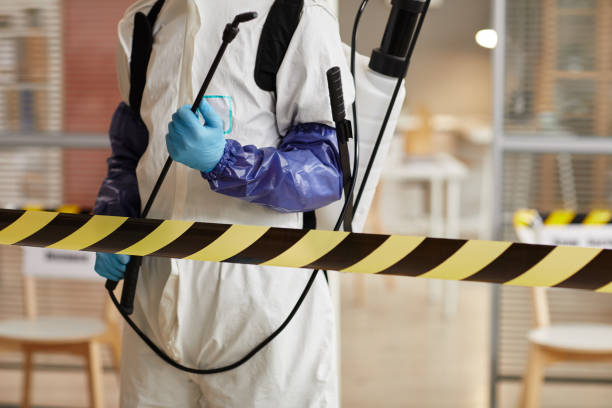 Professional Blood Cleanup technician working in Titusville, NJ